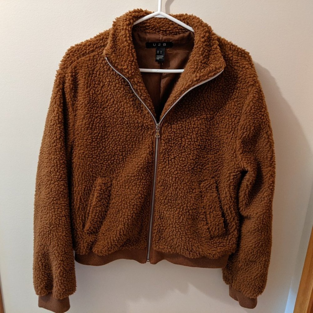 U 2 B Teddy Bear Jacket - M